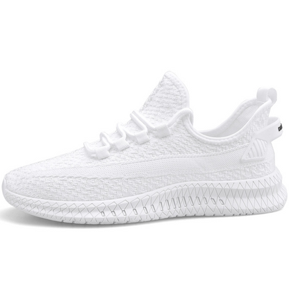 Men's Breathable Flyknit Sports Shoes for Summer