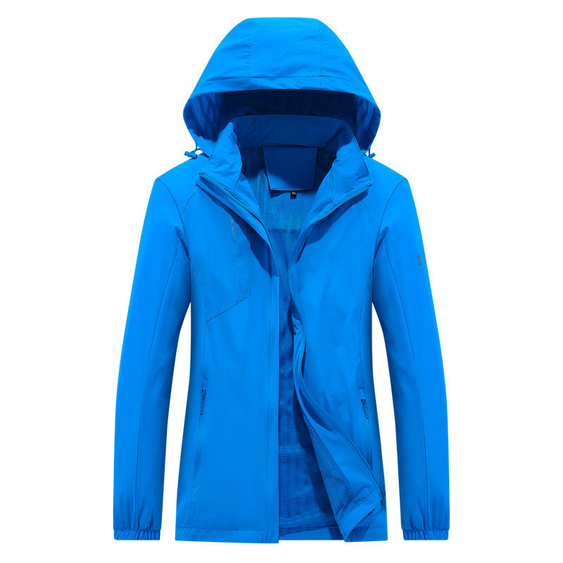 Autumn Women's Windproof Sports Jacket for Outdoors