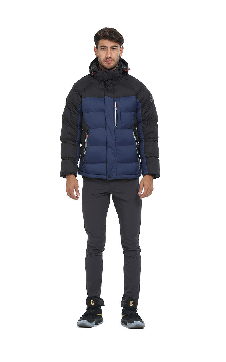 2019 Winter Outdoor Men's Thick Hooded Jacket