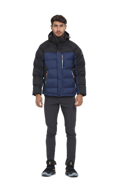2019 Winter Outdoor Men's Thick Hooded Jacket